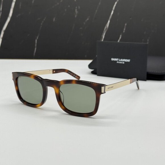NEW SAINT LAURENT SL581 002 HAVANA SUNGLASSES SAINT LAURENT SL 581 002 - Picture 1 of 13